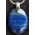 Lapis Lazuli hanger puur met zilveren clip