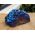 Regenboog Amethist cluster blauw fijne kristallen