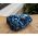 Regenboog Amethist cluster blauw fijne kristallen