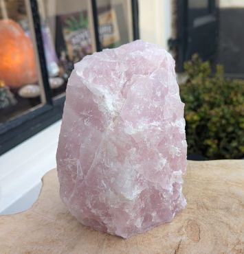 Extra kwaliteit Rozekwarts ruw XL Brazilie