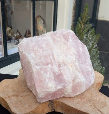 Extra kwaliteit Rozekwarts ruw XXL
