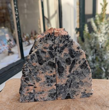 Extra kwaliteit Boekensteun toermalijnkwarts