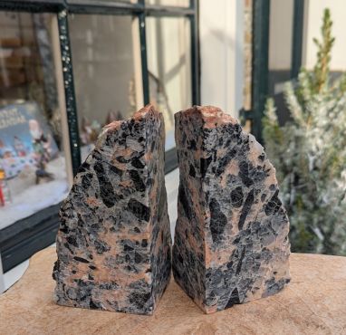 Extra kwaliteit Boekensteun toermalijnkwarts