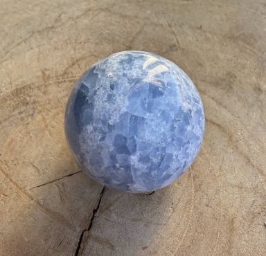 Blauwe Calsiet bol speciale kwaliteit 40 mm