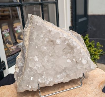 Super zuivere Bergkristal cluster extra large ruw en extreem helder