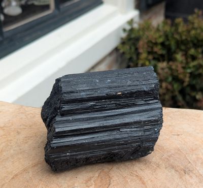 Super kwaliteit Zwarte Toermalijn ( schorl)  ruw  large