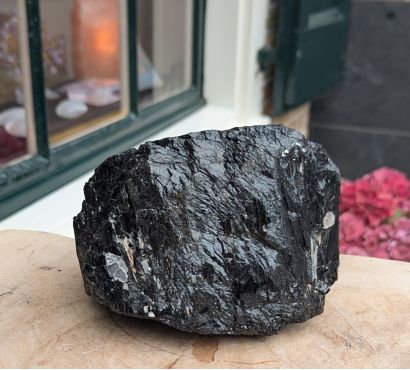 Super kwaliteit Zwarte Toermalijn ( schorl)  ruw  large