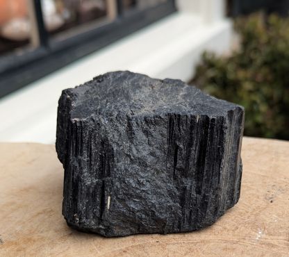 Super kwaliteit Zwarte Toermalijn ( schorl)  ruw medium large