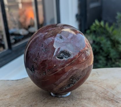 Super  kwaliteit  Bol versteend hout large