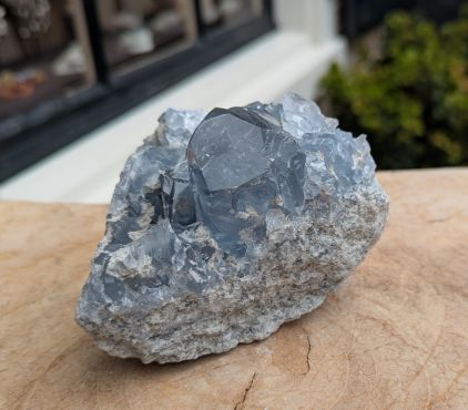 Kleine Celestine cluster extra kwaliteit grote kristallen