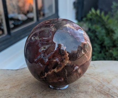 Super  kwaliteit  Bol versteend hout large