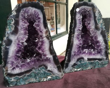Amethist Tweeling Geode klein