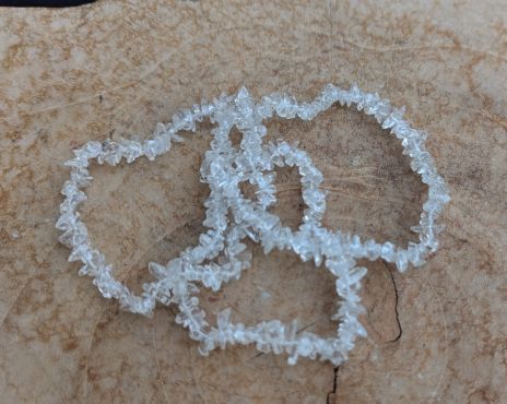 Bergkristal armband