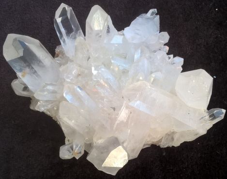 Bergkristal cluster heel zuiver