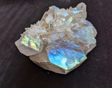 Angel aura bergkristal cluster