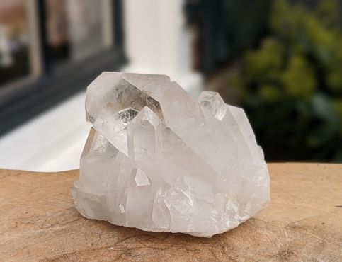 Super kwaliteit  Bergkristal cluster extra helder en zuiver