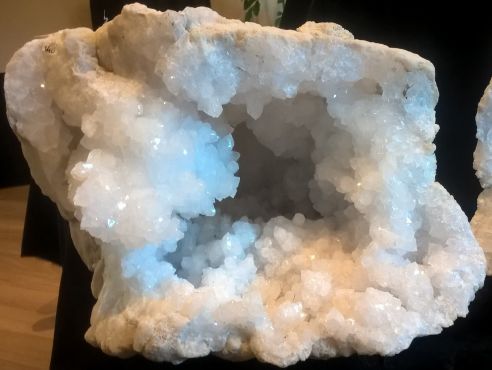 Marokkaanse bergkristal geode