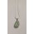 Groene fluoriet hanger