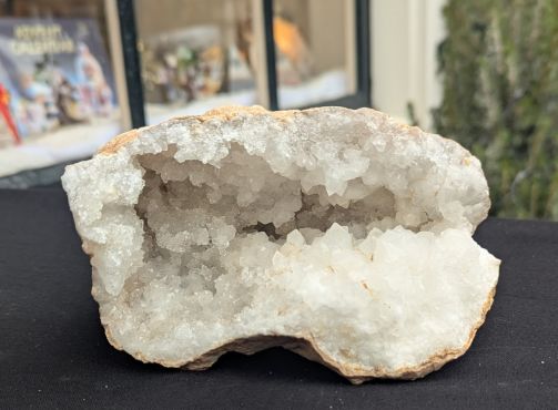 Bergkristal Geode Marokko  large extra kwaliteit
