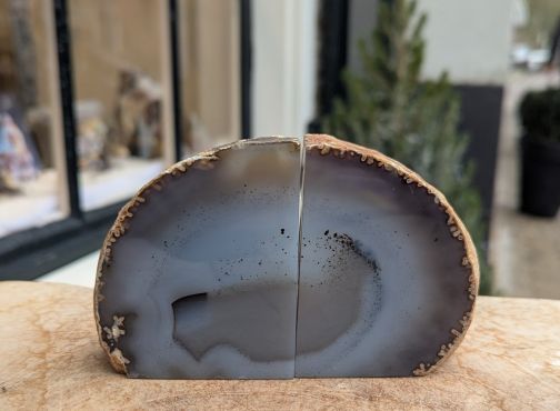 Super kwaliteit Agaat boekensteunen kleine maat natuur kopen?