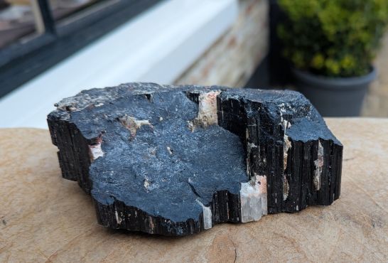 Super kwaliteit Zwarte Toermalijn schorl  ruw