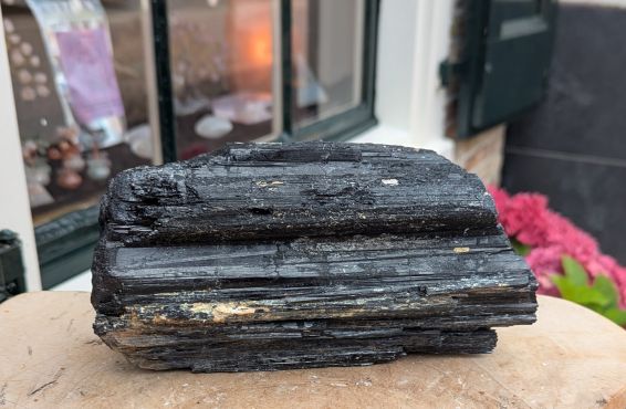 Ruwe Zwarte Toermalijn (schorl)  large