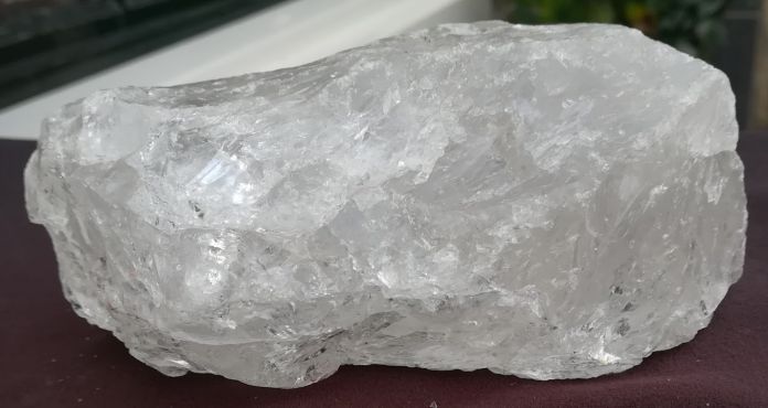 Bergkristal ruw Ice large