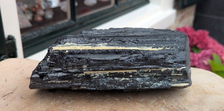 Ruwe Zwarte Toermalijn (schorl)  large